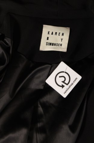 Γυναικείο σακάκι Karen by Simonsen, Μέγεθος L, Χρώμα Μαύρο, Τιμή 57,79 €