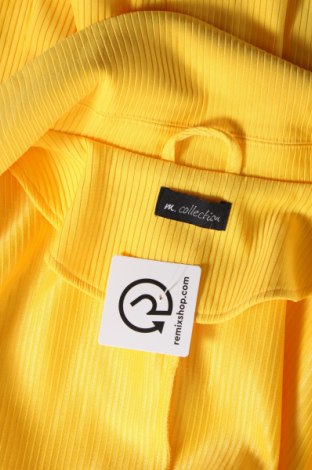 Γυναικείο σακάκι M. Collection, Μέγεθος XXL, Χρώμα Κίτρινο, Τιμή 12,83 €