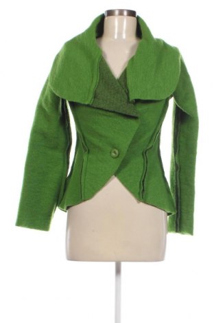 Γυναικείο σακάκι Made In Italy, Μέγεθος M, Χρώμα Πράσινο, Τιμή 15,64 €