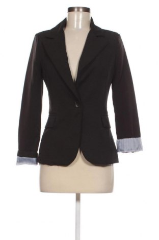 Γυναικείο σακάκι Made In Italy, Μέγεθος S, Χρώμα Μαύρο, Τιμή 23,00 €