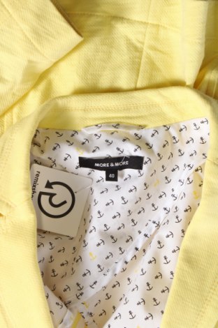 Γυναικείο σακάκι More & More, Μέγεθος M, Χρώμα Κίτρινο, Τιμή 34,95 €