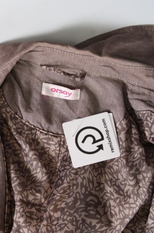 Γυναικείο σακάκι Orsay, Μέγεθος XS, Χρώμα Καφέ, Τιμή 23,06 €