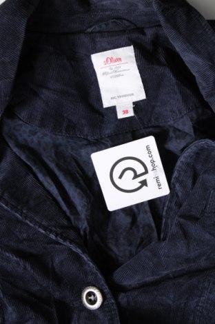 Γυναικείο σακάκι S.Oliver, Μέγεθος M, Χρώμα Μπλέ, Τιμή 12,99 €
