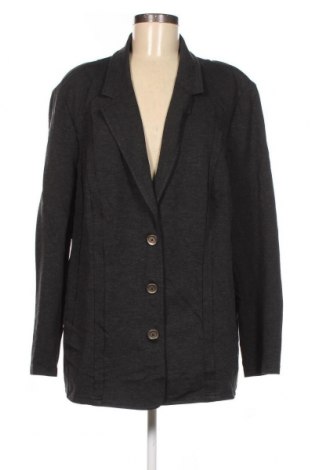 Damen Blazer Ulla Popken, Größe XXL, Farbe Grau, Preis € 25,05