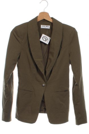 Дамско сако Vero Moda, Размер XS, Цвят Зелен, Цена 26,69 лв.