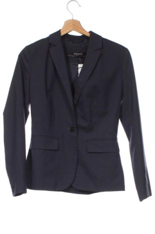Γυναικείο σακάκι Zara, Μέγεθος XS, Χρώμα Μπλέ, Τιμή 14,73 €