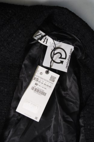 Дамско сако Zara, Размер XS, Цвят Черен, Цена 108,19 лв.