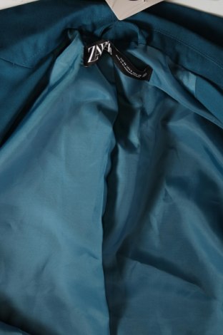 Sacou de femei Zara, Mărime S, Culoare Albastru, Preț 146,20 Lei