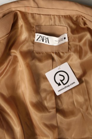 Damen Blazer Zara, Größe M, Farbe Beige, Preis 30,22 €
