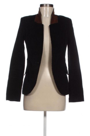 Дамско сако Zara, Размер S, Цвят Черен, Цена 26,40 лв.