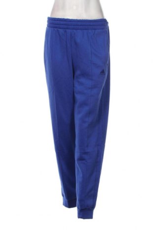 Pantaloni trening de femei Adidas, Mărime M, Culoare Albastru, Preț 152,96 Lei