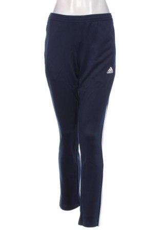 Pantaloni trening de femei Adidas, Mărime M, Culoare Albastru, Preț 183,55 Lei