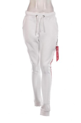 Γυναικείο αθλητικό παντελόνι Alpha Industries, Μέγεθος M, Χρώμα Λευκό, Τιμή 28,76 €