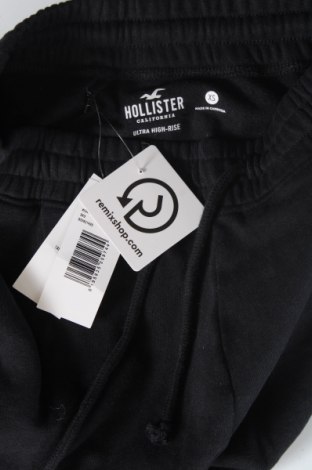 Дамско спортно долнище Hollister, Размер XS, Цвят Черен, Цена 23,56 лв.