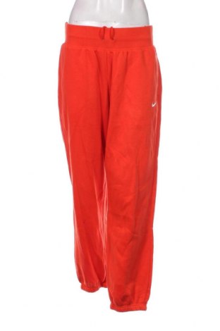 Pantaloni trening de femei Nike, Mărime M, Culoare Roșu, Preț 305,92 Lei