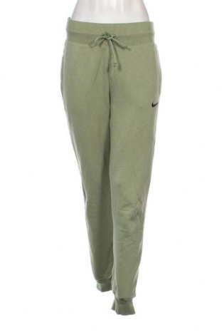 Pantaloni trening de femei Nike, Mărime S, Culoare Verde, Preț 305,92 Lei