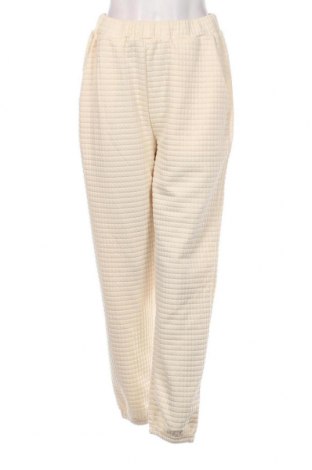 Γυναικείο αθλητικό παντελόνι SHEIN, Μέγεθος M, Χρώμα Εκρού, Τιμή 4,49 €