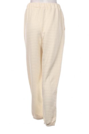 Γυναικείο αθλητικό παντελόνι SHEIN, Μέγεθος M, Χρώμα Εκρού, Τιμή 5,56 €