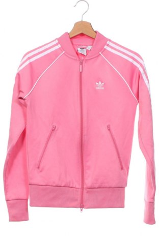Γυναικεία αθλητική ζακέτα Adidas Originals, Μέγεθος XXS, Χρώμα Ρόζ , Τιμή 17,00 €