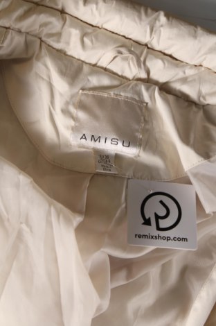 Γυναικείο μπουφάν Amisu, Μέγεθος S, Χρώμα Εκρού, Τιμή 20,45 €