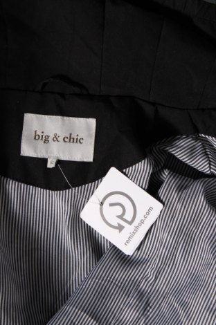 Damenjacke Big & Chic, Größe 3XL, Farbe Schwarz, Preis € 32,57