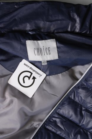 Γυναικείο μπουφάν Choice, Μέγεθος L, Χρώμα Μπλέ, Τιμή 12,80 €