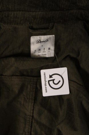 Γυναικείο μπουφάν Denim Co., Μέγεθος XS, Χρώμα Πράσινο, Τιμή 19,05 €