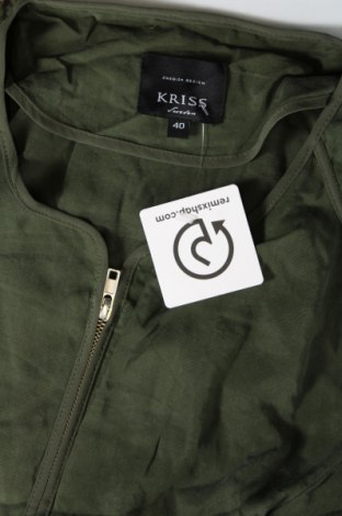 Дамско яке Kriss, Размер M, Цвят Зелен, Цена 20,40 лв.