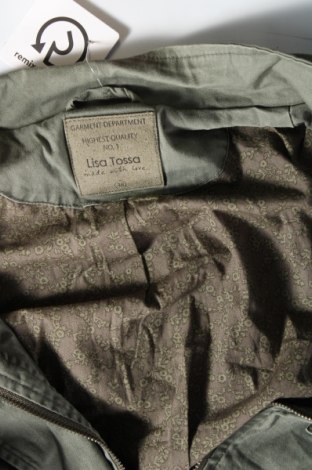 Γυναικείο μπουφάν Lisa Tossa, Μέγεθος M, Χρώμα Πράσινο, Τιμή 12,62 €