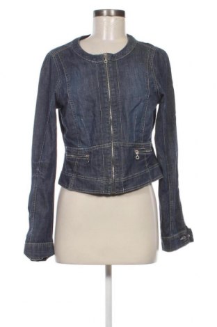 Γυναικείο μπουφάν Ms Mode, Μέγεθος M, Χρώμα Μπλέ, Τιμή 13,27 €
