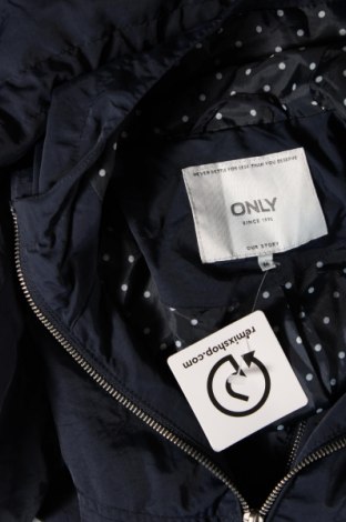 Γυναικείο μπουφάν ONLY, Μέγεθος M, Χρώμα Μπλέ, Τιμή 8,88 €