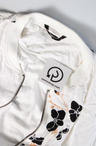 Γυναικείο μπουφάν ONLY, Μέγεθος M, Χρώμα Λευκό, Τιμή 7,61 €