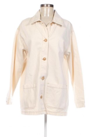 Γυναικείο μπουφάν Pull&Bear, Μέγεθος S, Χρώμα Εκρού, Τιμή 12,31 €