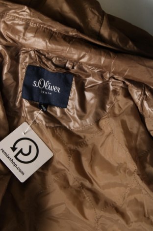 Γυναικείο μπουφάν S.Oliver, Μέγεθος L, Χρώμα  Μπέζ, Τιμή 25,05 €