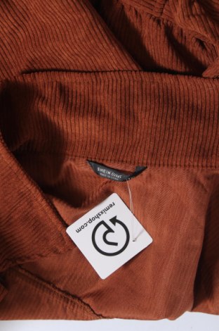 Γυναικείο μπουφάν SHEIN, Μέγεθος 3XL, Χρώμα Καφέ, Τιμή 26,72 €
