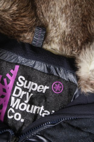 Γυναικείο μπουφάν Superdry, Μέγεθος XS, Χρώμα Μπλέ, Τιμή 35,04 €