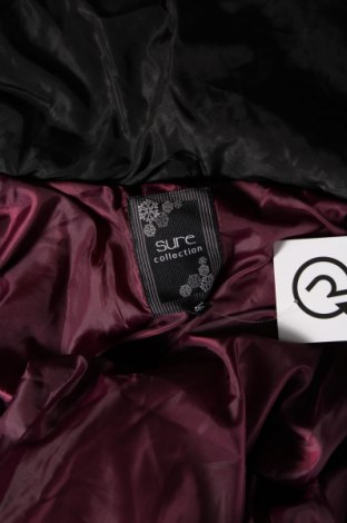 Γυναικείο μπουφάν Sure, Μέγεθος XL, Χρώμα Μαύρο, Τιμή 21,17 €