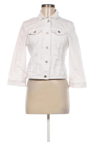 Γυναικείο μπουφάν Tom Tailor, Μέγεθος M, Χρώμα Λευκό, Τιμή 10,39 €