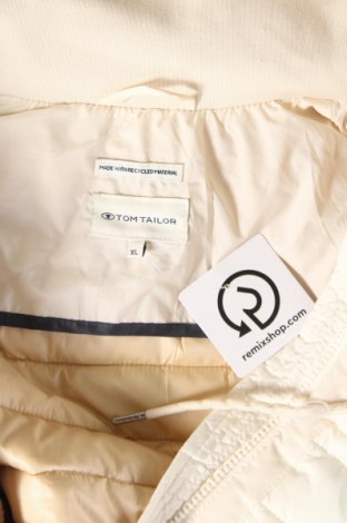 Γυναικείο μπουφάν Tom Tailor, Μέγεθος XL, Χρώμα Εκρού, Τιμή 28,76 €