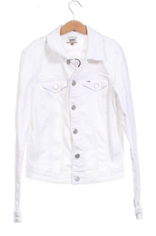 Damenjacke Tommy Jeans, Größe XXS, Farbe Weiß, Preis 56,27 €