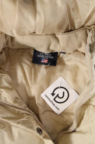 Γυναικείο μπουφάν U.S. Polo Assn., Μέγεθος M, Χρώμα  Μπέζ, Τιμή 40,18 €
