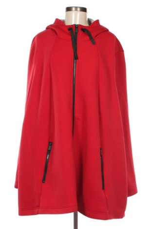 Γυναικείο μπουφάν Ulla Popken, Μέγεθος 5XL, Χρώμα Κόκκινο, Τιμή 36,18 €