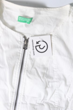 Γυναικείο μπουφάν United Colors Of Benetton, Μέγεθος S, Χρώμα Λευκό, Τιμή 16,82 €