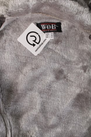 Dámská bunda  W.O.B. World Of Basics, Velikost S, Barva Šedá, Cena  527,00 Kč