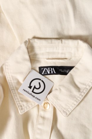 Дамско яке Zara, Размер L, Цвят Бежов, Цена 31,08 лв.