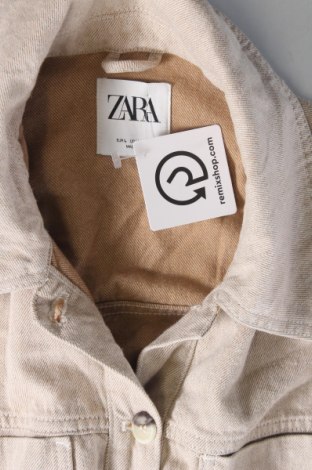 Γυναικείο μπουφάν Zara, Μέγεθος L, Χρώμα  Μπέζ, Τιμή 13,69 €