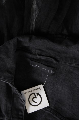 Дамско яке Zara, Размер S, Цвят Черен, Цена 19,68 лв.