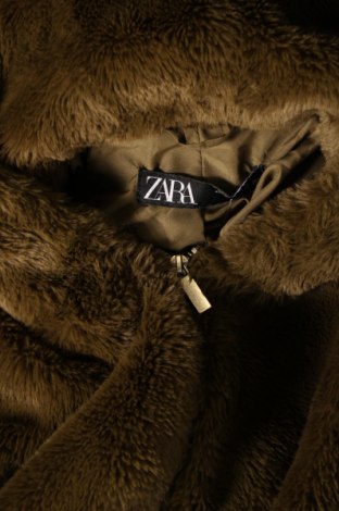 Дамско яке Zara, Размер S, Цвят Зелен, Цена 34,03 лв.