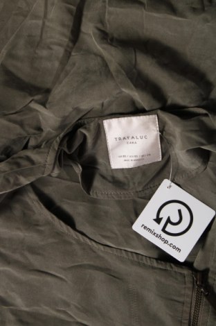 Γυναικείο μπουφάν Zara Trafaluc, Μέγεθος XS, Χρώμα Πράσινο, Τιμή 11,88 €