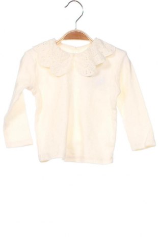 Детска блуза, Размер 6-9m/ 68-74 см, Цвят Екрю, Цена 7,20 лв.